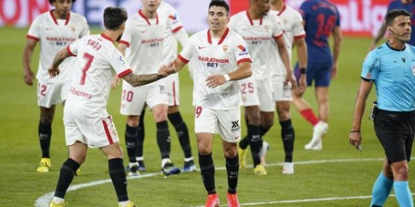 【西甲】奥布拉克扑点 阿库尼亚破门 塞维1比0马竞